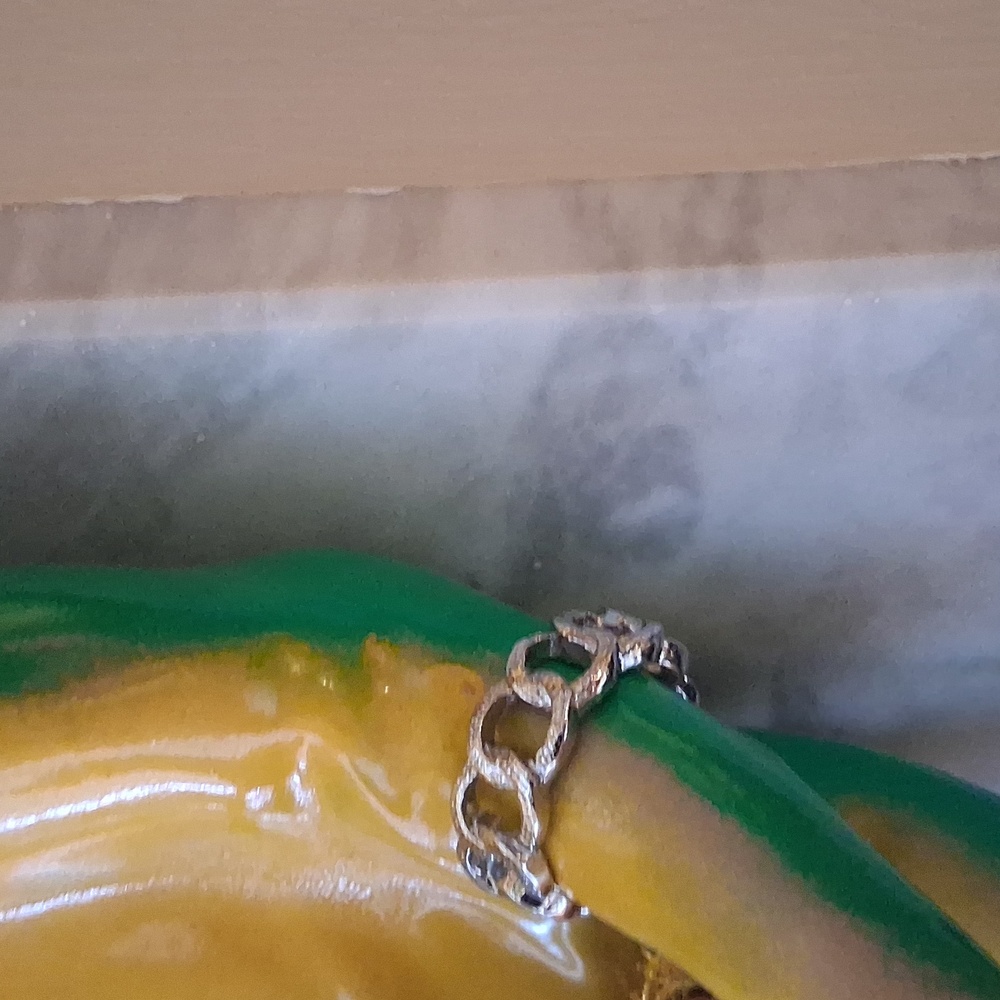 Elegant Silver Chain Link Ring - Picture 4 of 4